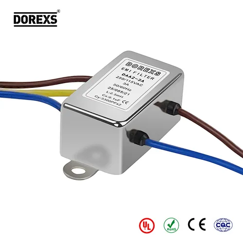 DAA2 Single-Phase DC Power Line EMI Filter 1A-10A